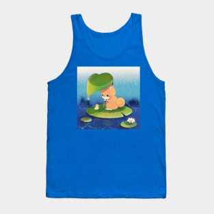 Lilypad Shiba Tank Top